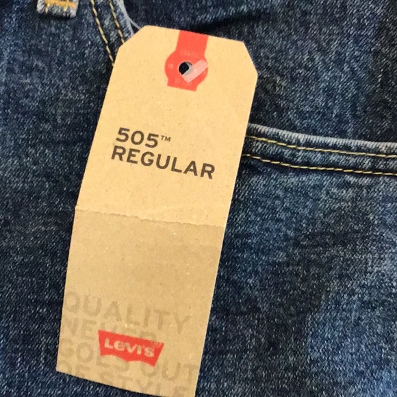 Levi’s 505 Regular Jeans 31x32 NWT - Picture 2 of 5